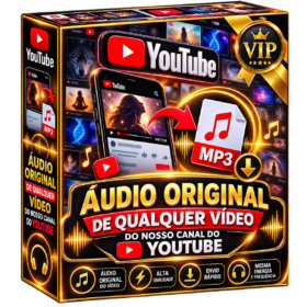 Áudio Original de Qualquer Vídeo do Nosso Canal do YouTube